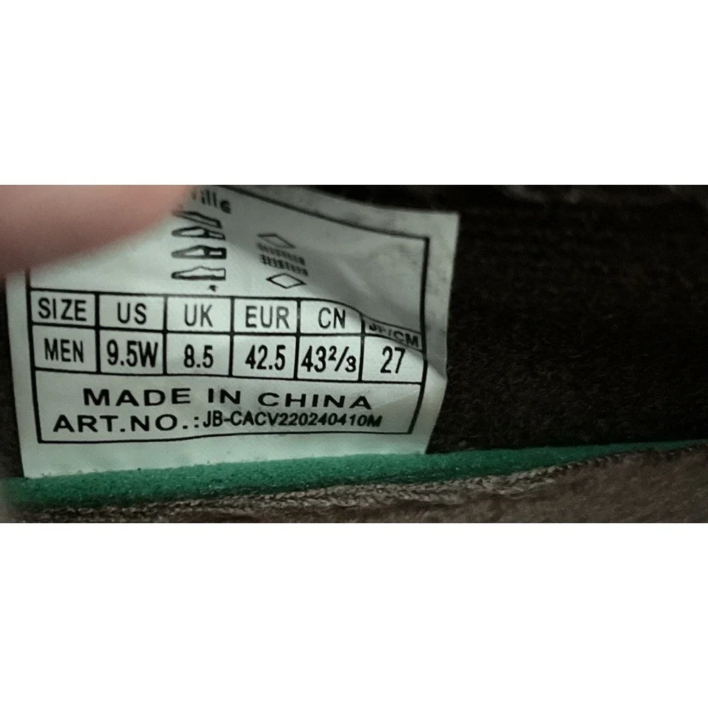 Fitville Brown Strap‎ Diabetic Shoes Mens Size 9.5 Wide